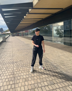 CAMISETA DARK PULSE REGULAR FIT HARD FOR LIFE BLACK