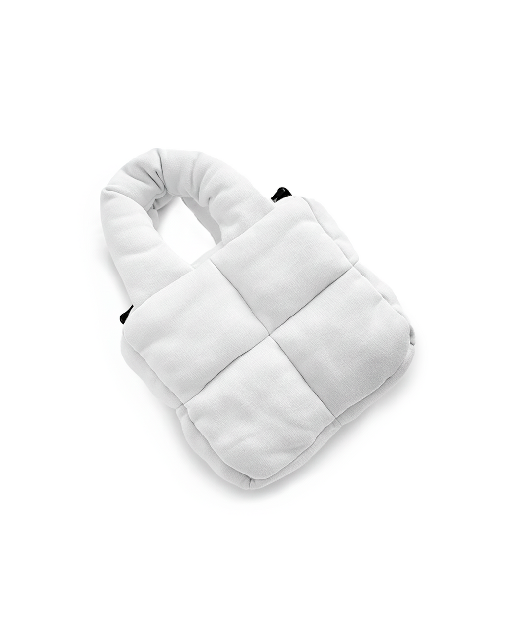 DP PUFFER BAG WHITE