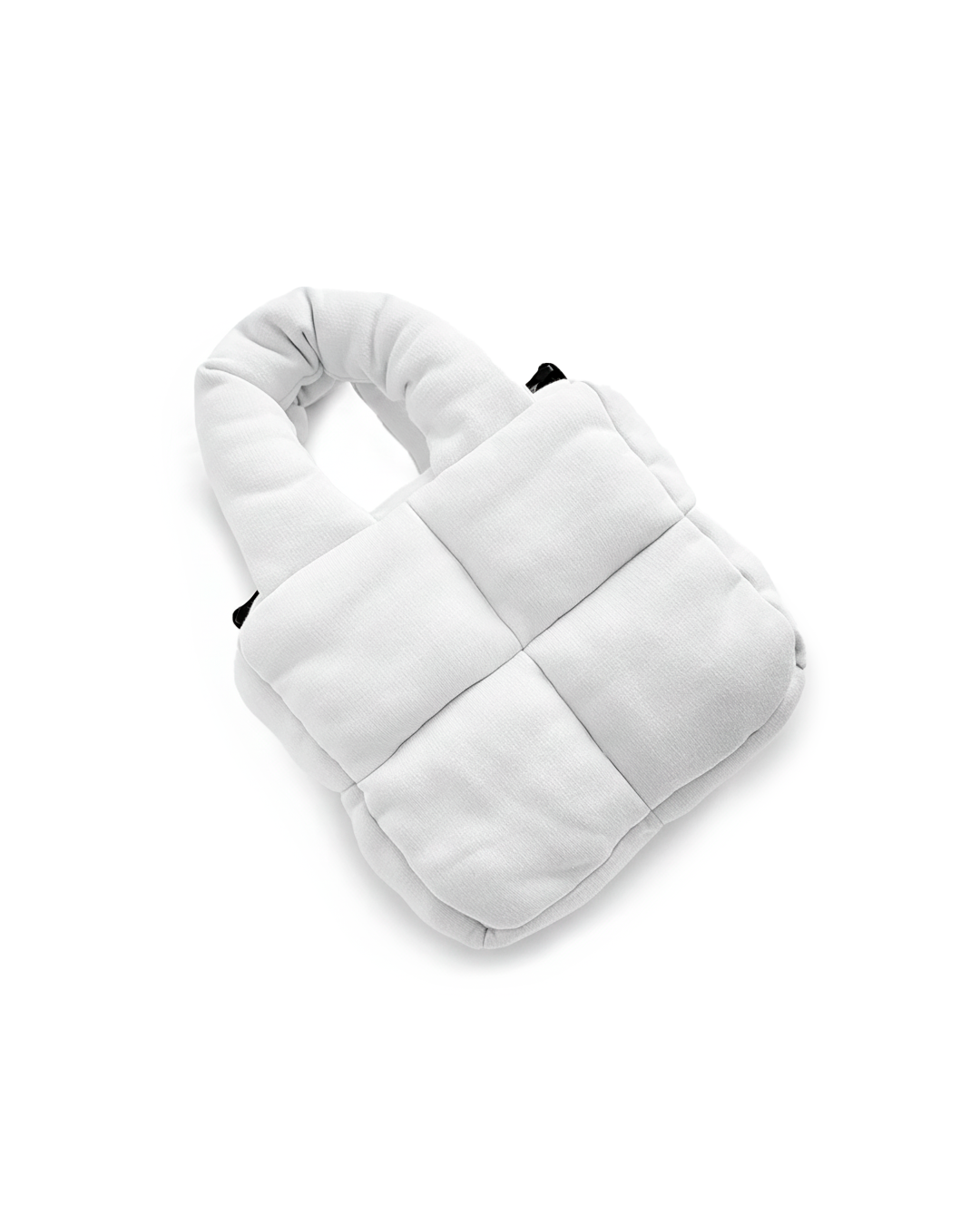 DP PUFFER BAG WHITE