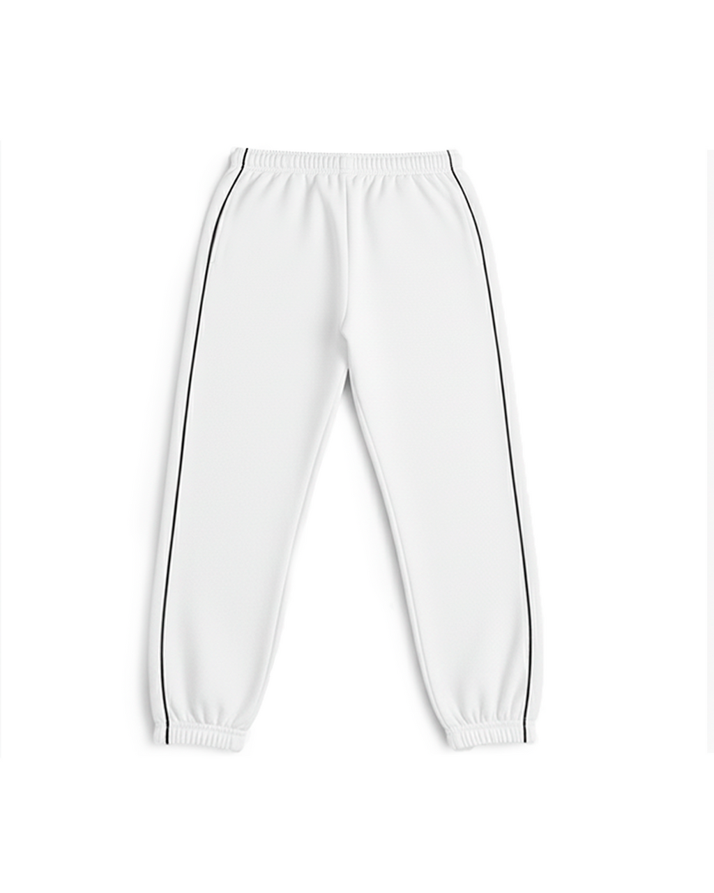 DP SIDE SNAP JOGGER WHITE