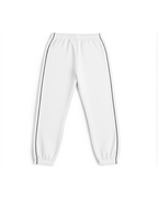 DP SIDE SNAP JOGGER WHITE