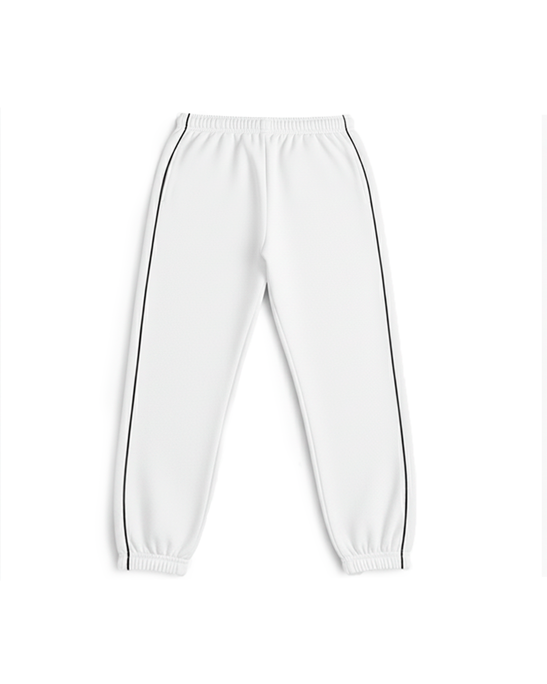 DP SIDE SNAP JOGGER WHITE