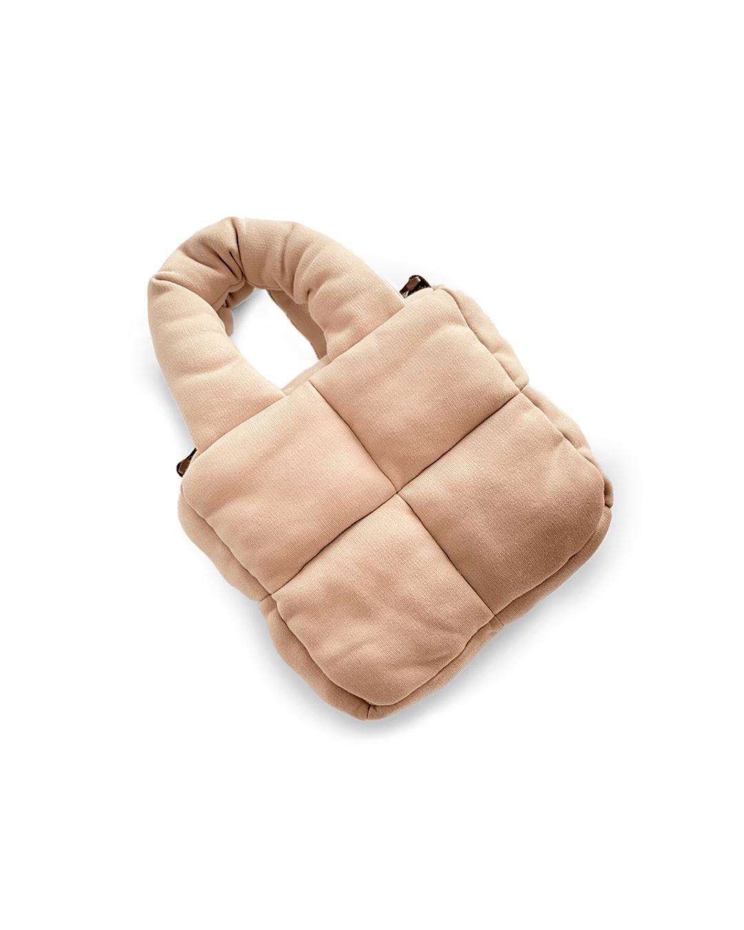 DP PUFFER BAG BEIGE