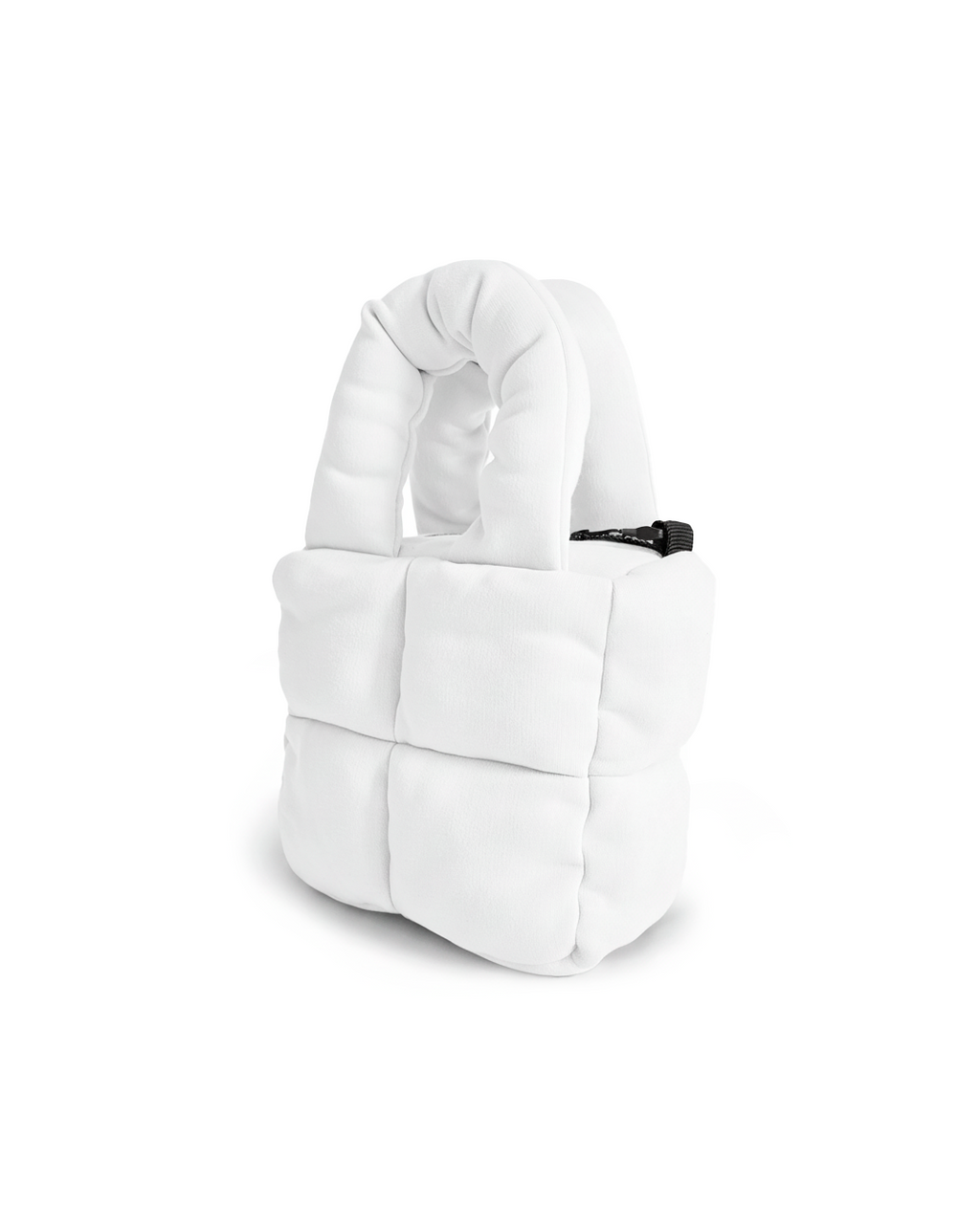 DP PUFFER BAG WHITE