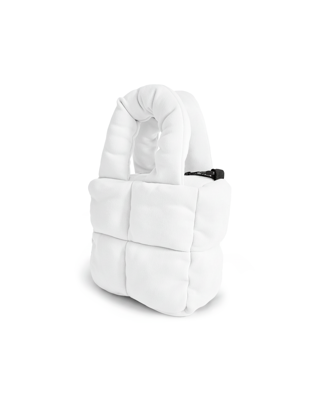DP PUFFER BAG WHITE