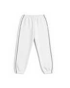 DP SIDE SNAP JOGGER WHITE