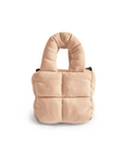 DP PUFFER BAG BEIGE