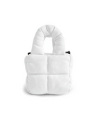 DP PUFFER BAG WHITE
