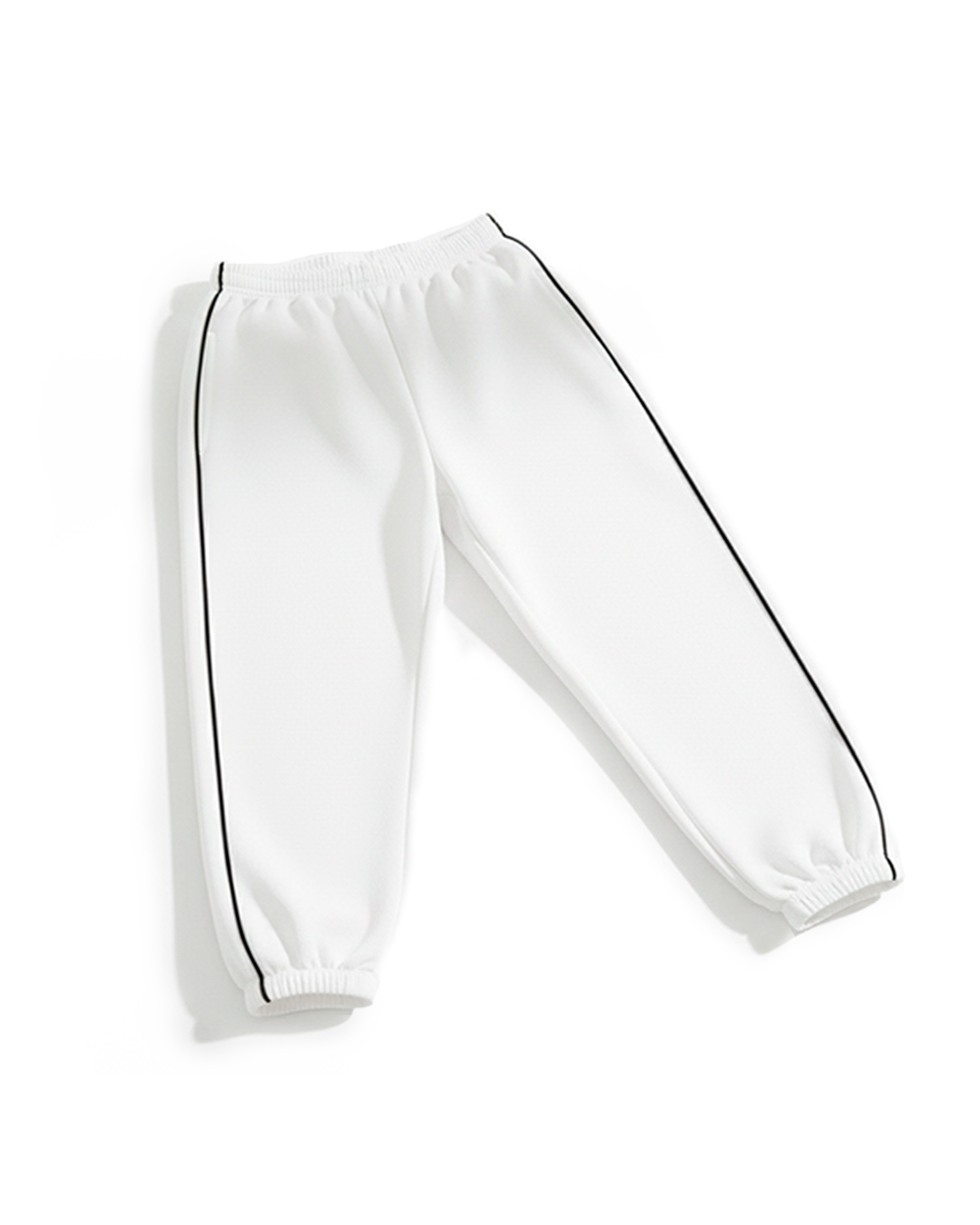 DP SIDE SNAP JOGGER WHITE
