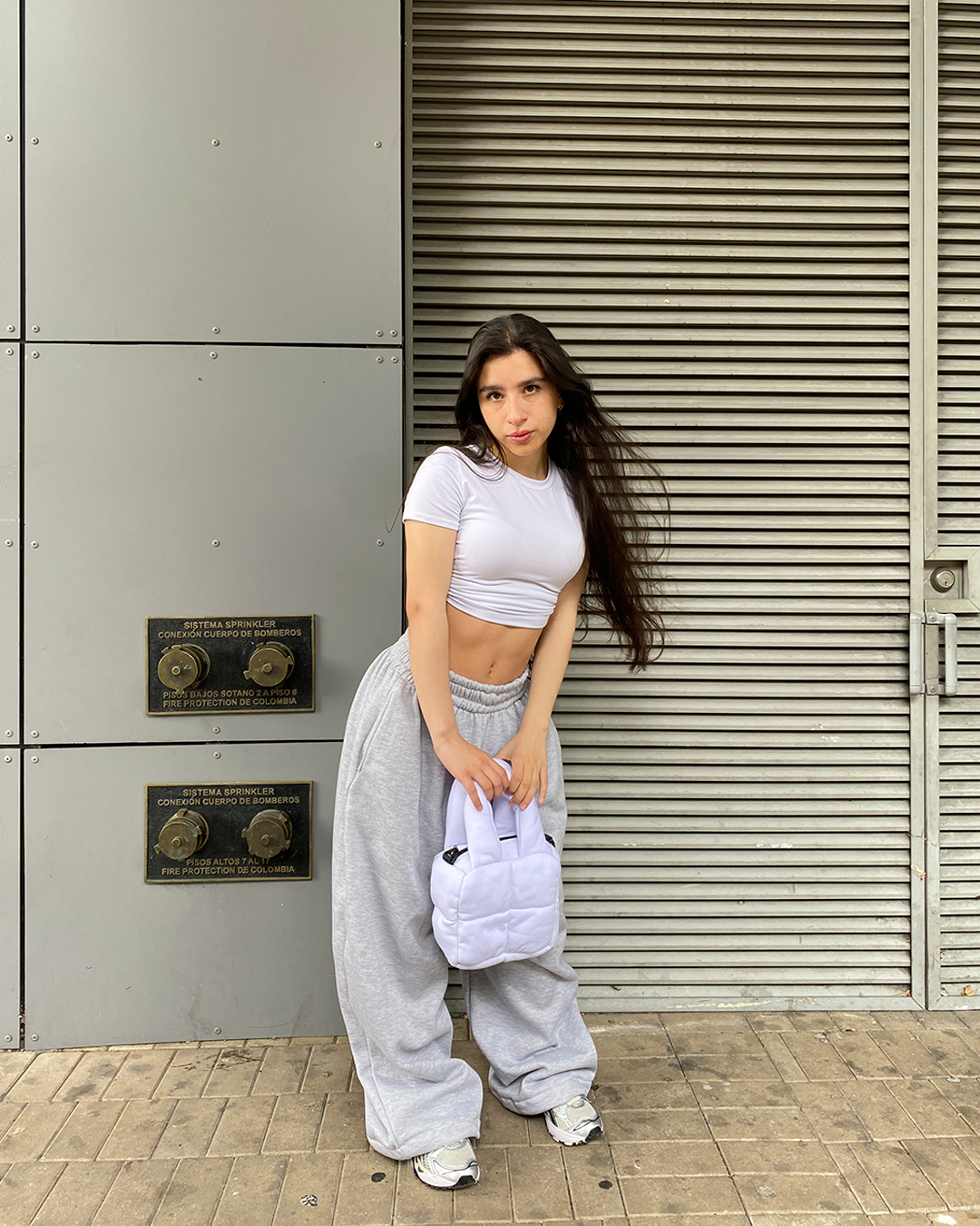 ECHO CHANDAL BAGGY FIT UNISEX GRIS