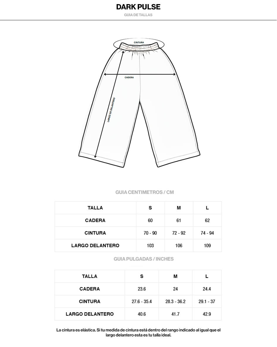 ECHO CHANDAL BAGGY FIT BLACK UNISEX