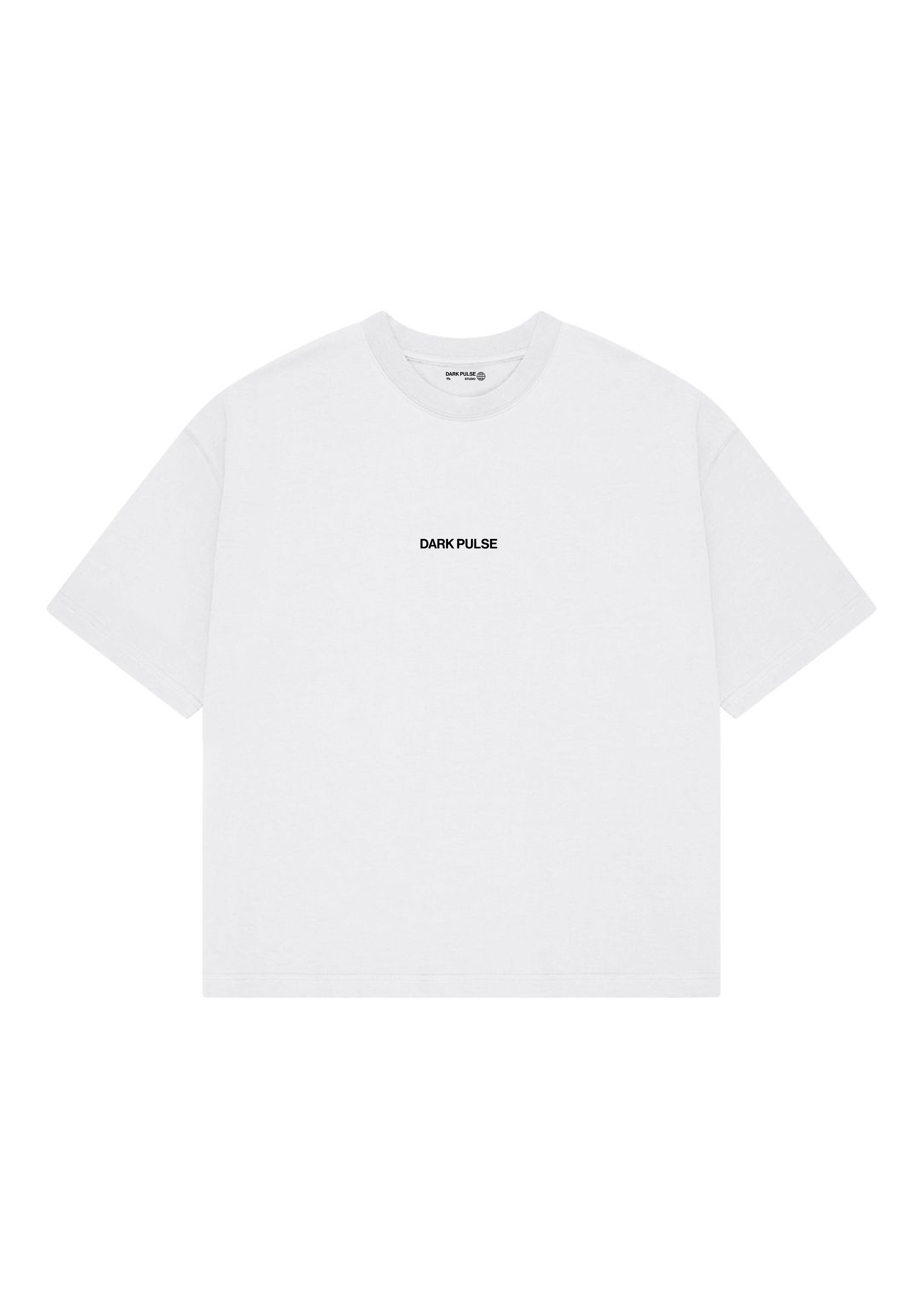 CAMISETA DARK PULSE REGULAR FIT HARD FOR LIFE WHITE