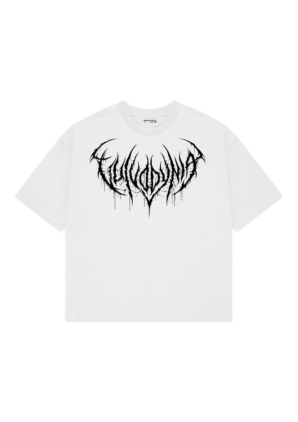 CAMISETA DARK PULSE REGULAR FIT NIGHTFALL ANTHEM WHITE