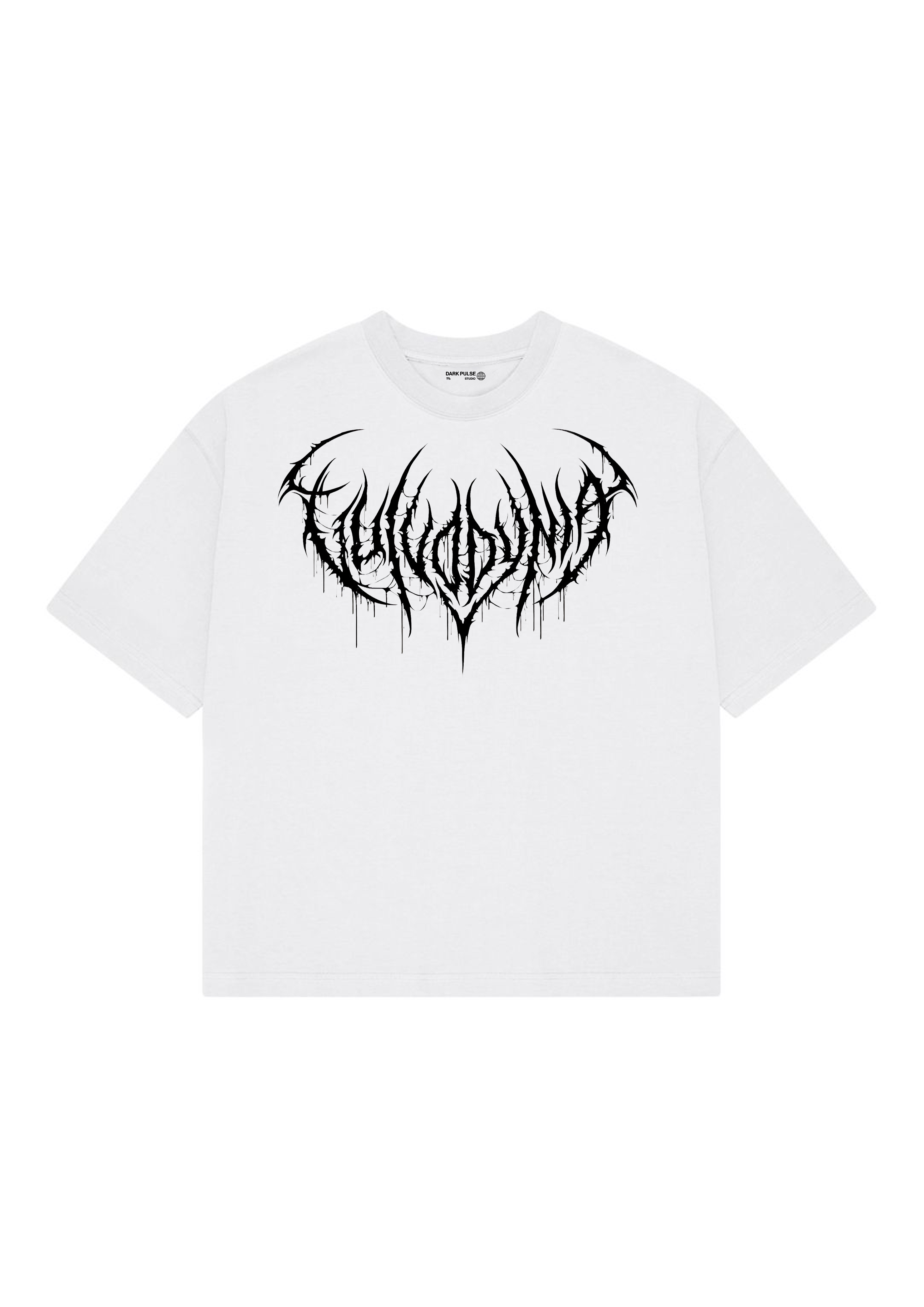 CAMISETA DARK PULSE REGULAR FIT NIGHTFALL ANTHEM WHITE