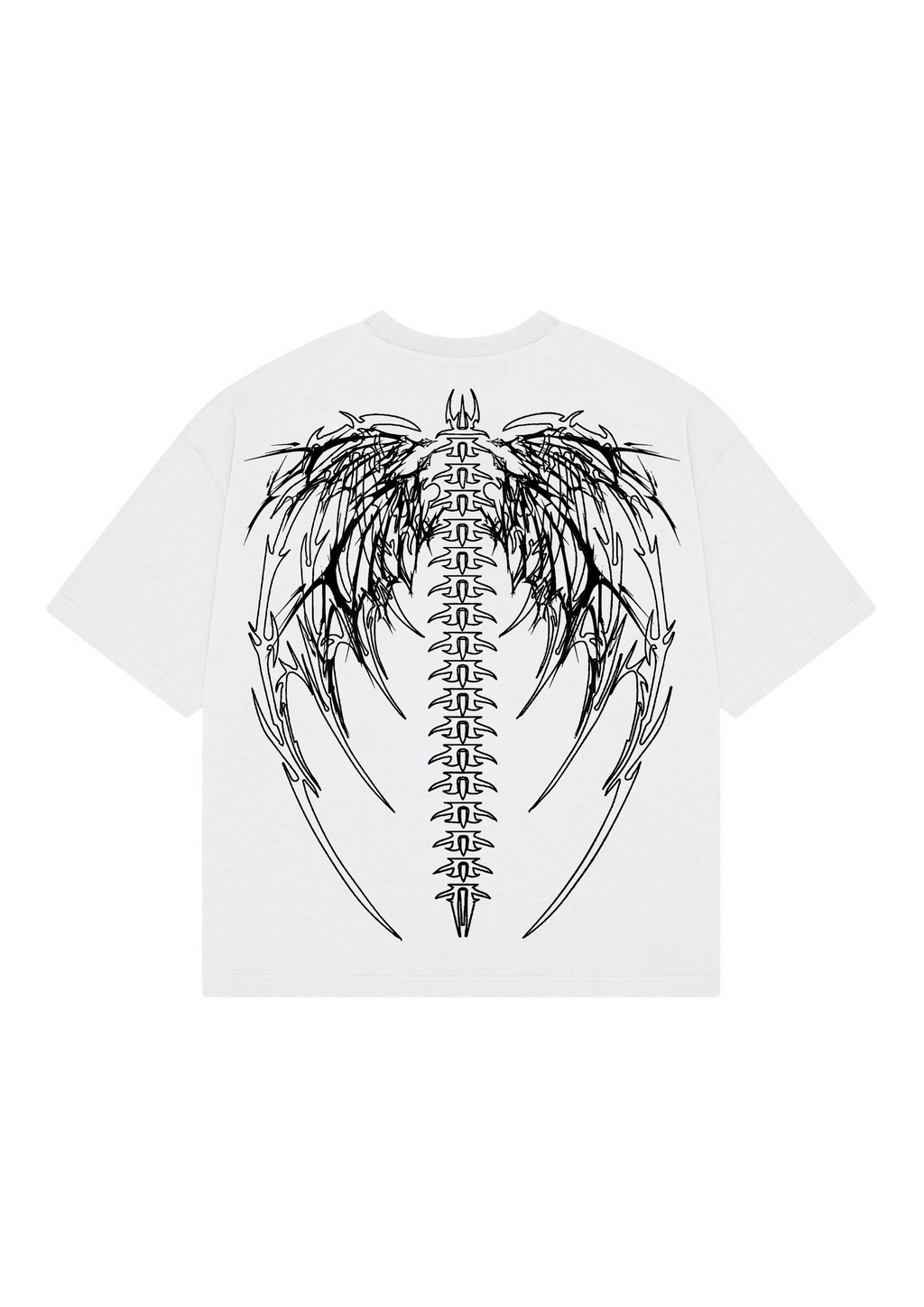 CAMISETA DARK PULSE REGULAR FIT FALLEN WHITE