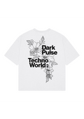 CAMISETA DARK PULSE REGULAR FIT TECHNO WORLD WHITE