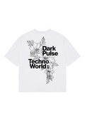 CAMISETA DARK PULSE REGULAR FIT TECHNO WORLD WHITE