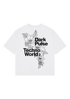 CAMISETA DARK PULSE REGULAR FIT TECHNO WORLD WHITE