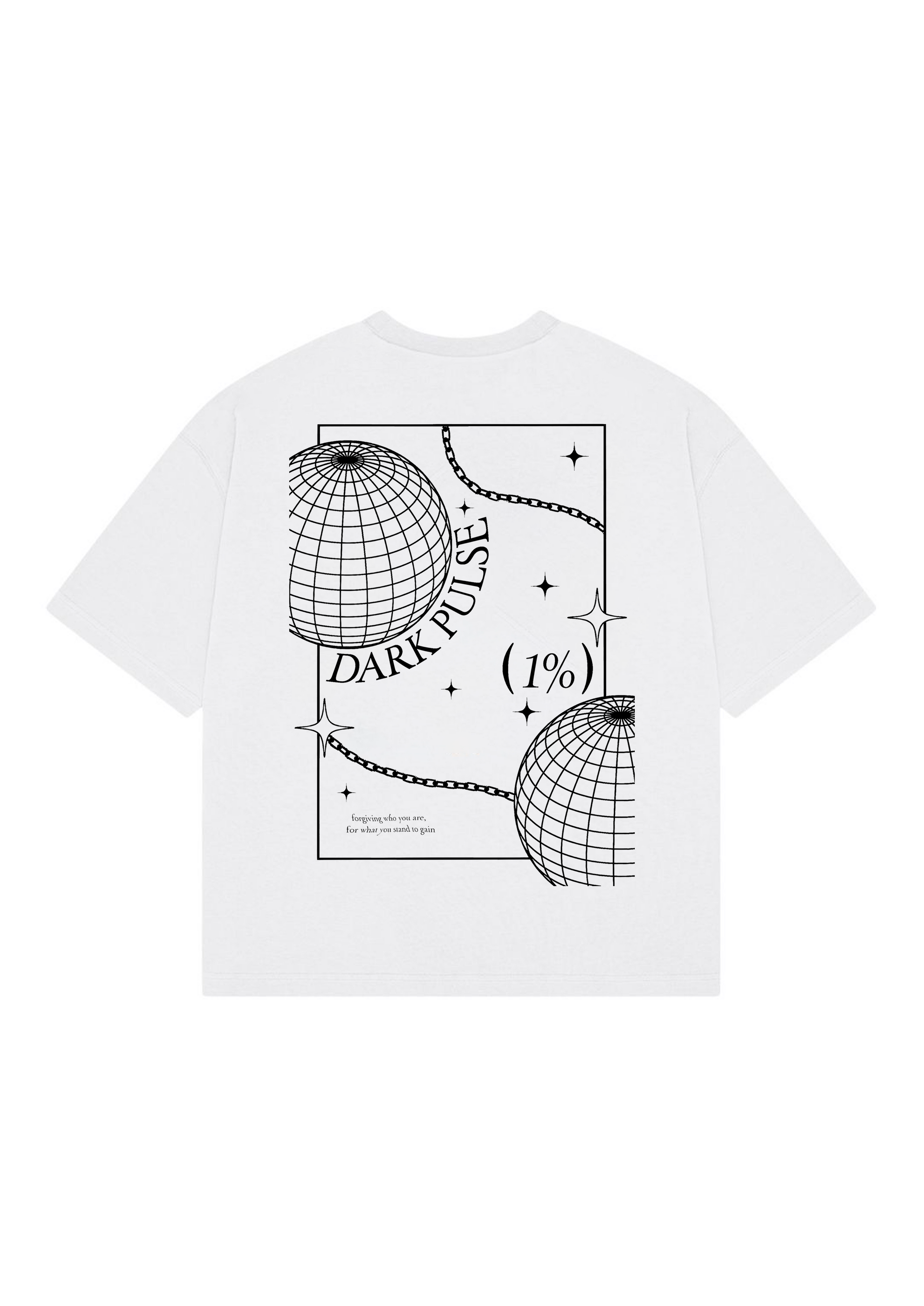 CAMISETA DARK PULSE REGULAR FIT FORGIVING WHITE