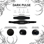 CINTURON PARA GYM LEVANTAMIETO DE PESAS-NEOPRENO DARK PULSE