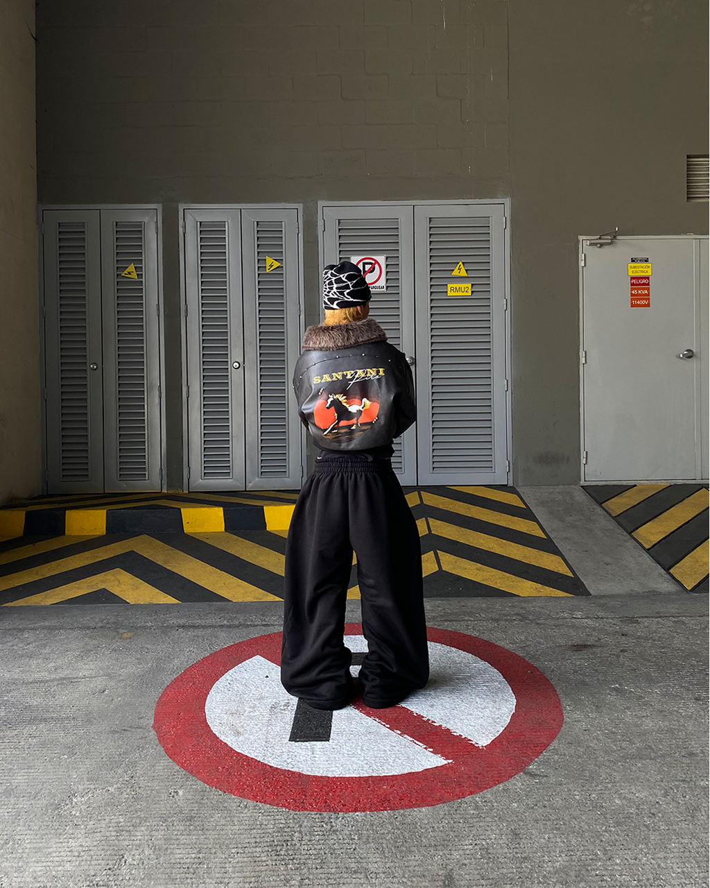 ECHO CHANDAL BAGGY FIT BLACK UNISEX