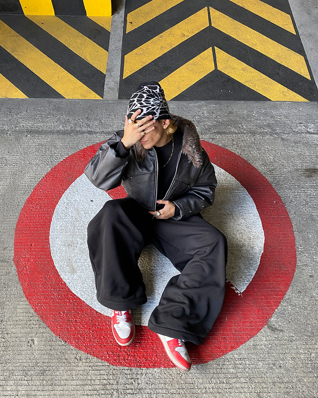 ECHO CHANDAL BAGGY FIT BLACK UNISEX