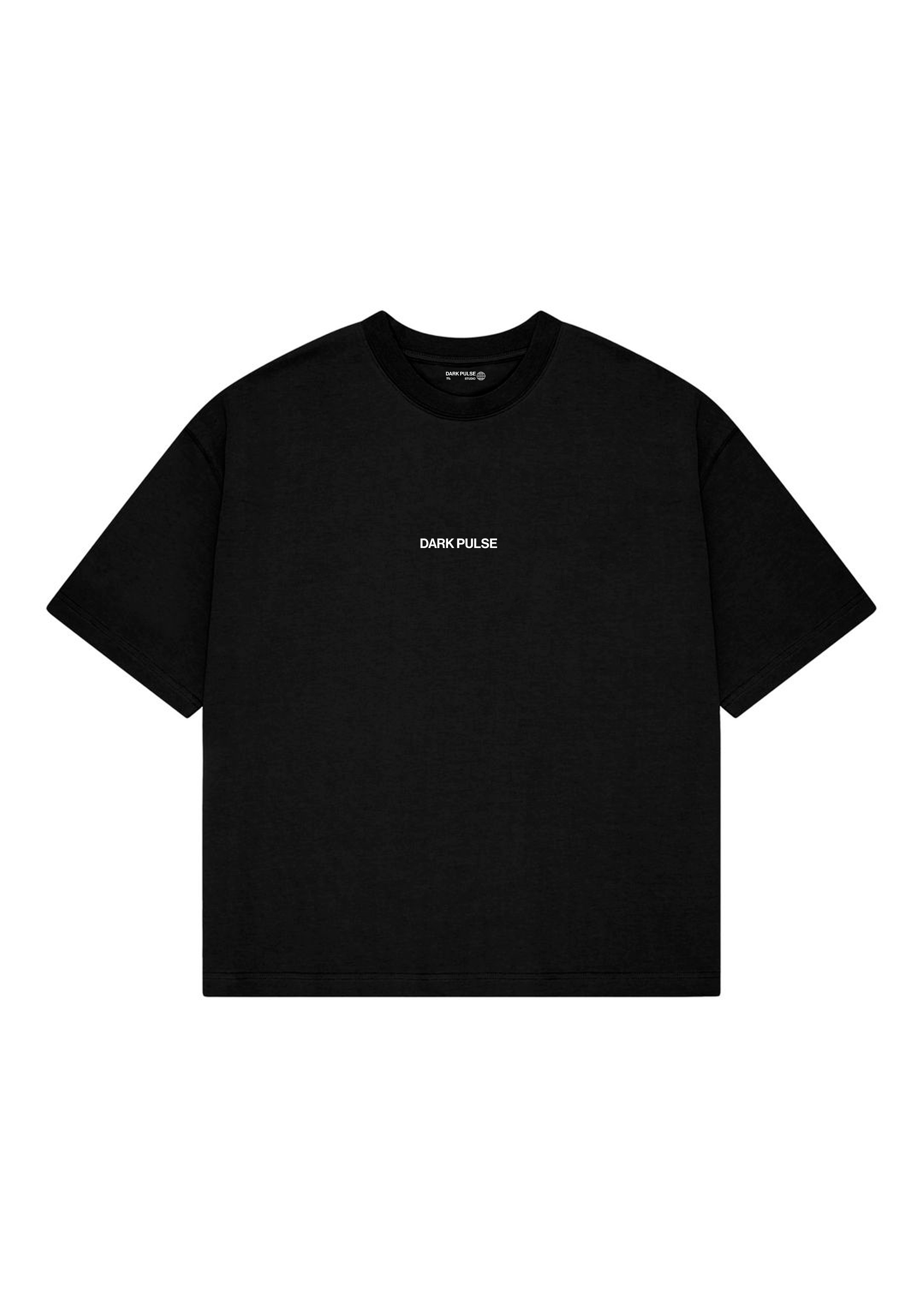 CAMISETA DARK PULSE REGULAR FIT HARD FOR LIFE BLACK