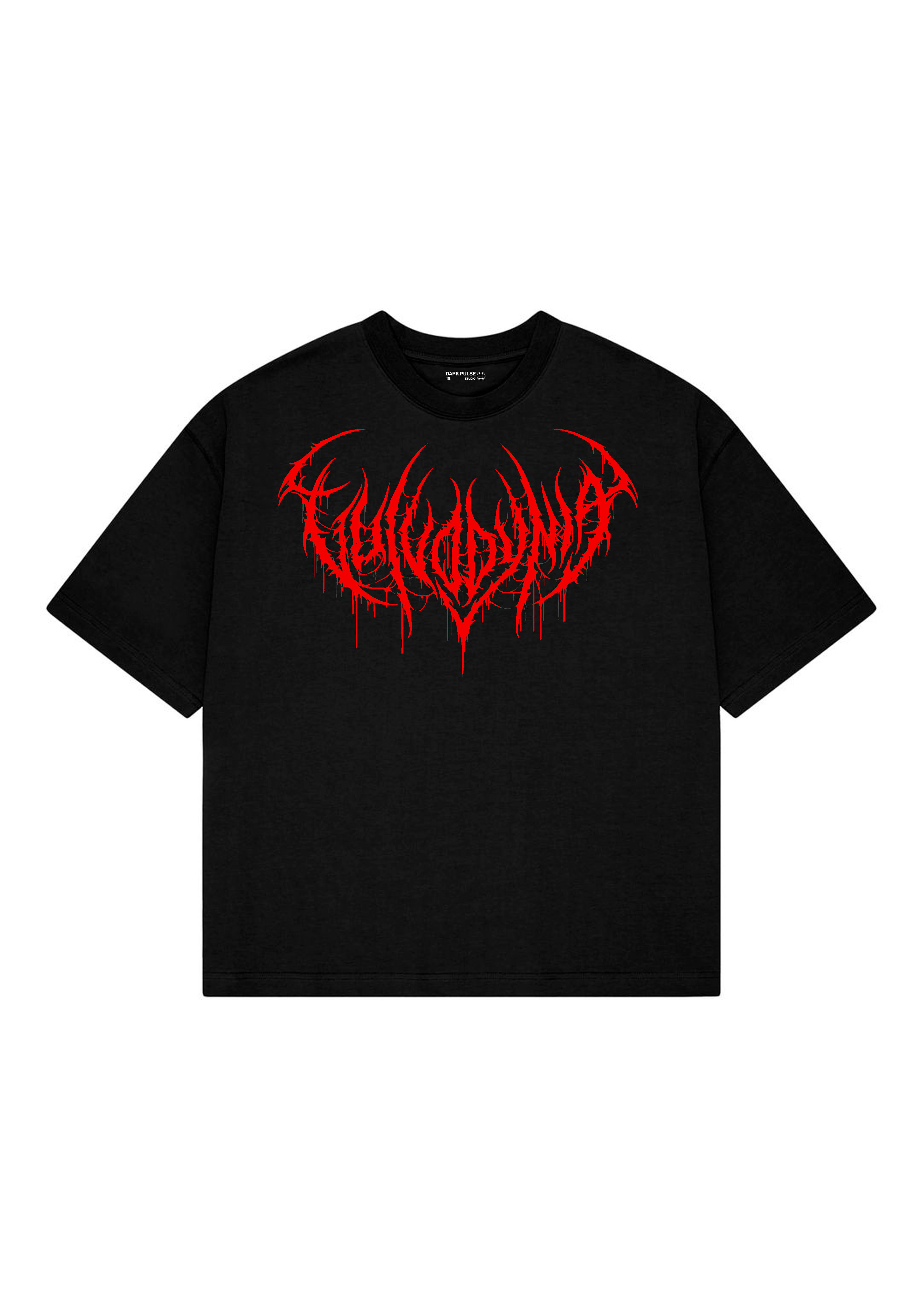 CAMISETA DARK PULSE REGULAR FIT NIGHTFALL ANTHEM BLACK