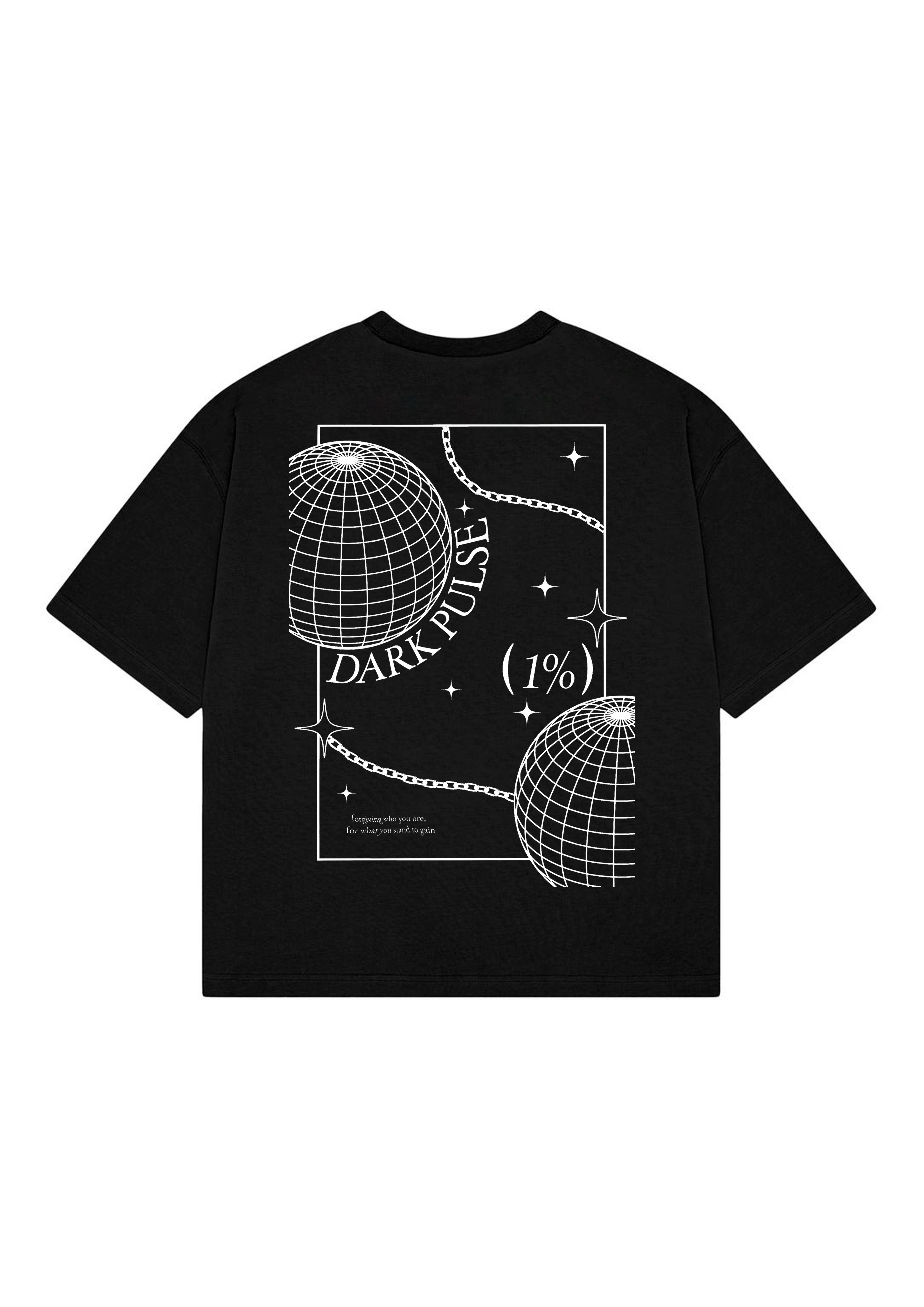 CAMISETA DARK PULSE REGULAR FIT FORGIVING BLACK