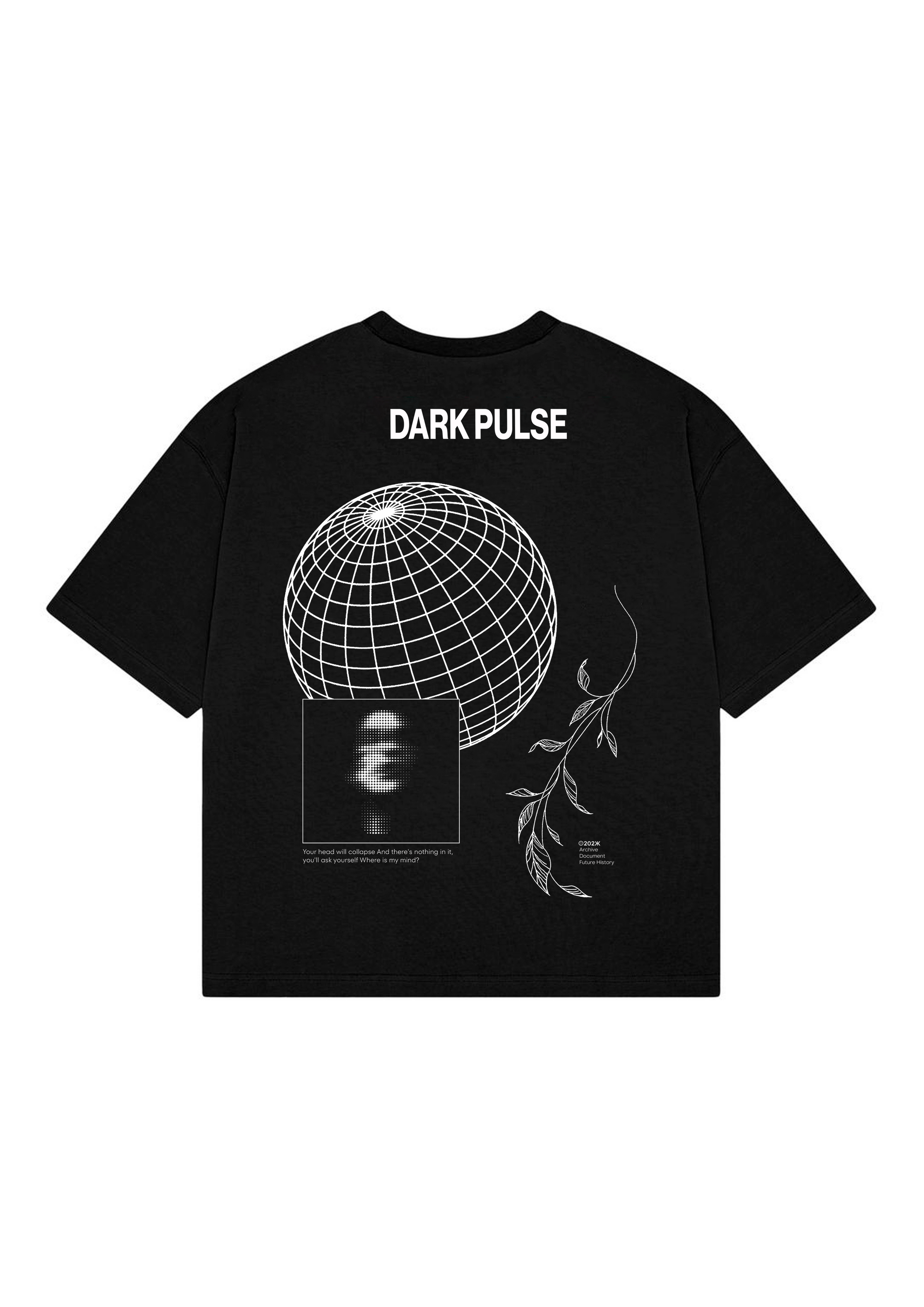 CAMISETA DARK PULSE REGULAR FIT BEYOND THE WORLD BLACK