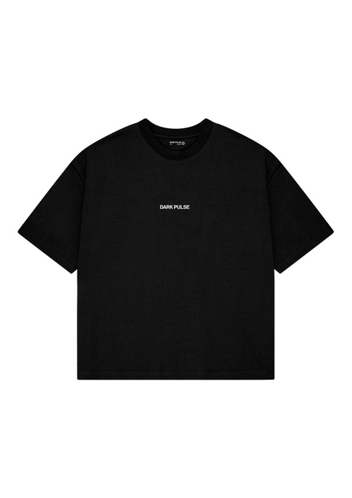 CAMISETA DARK PULSE REGULAR FIT ACID GRAVITY GROTESK ACTIVITY BLACK